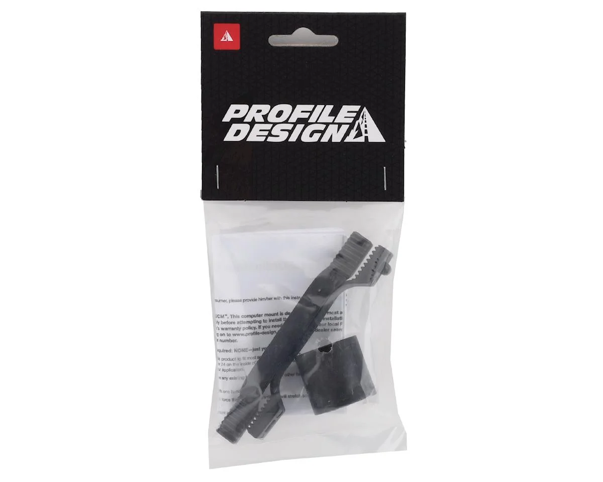 Profile Design Universal Aerobar Computer Mount (Black) (25mm) - view 2